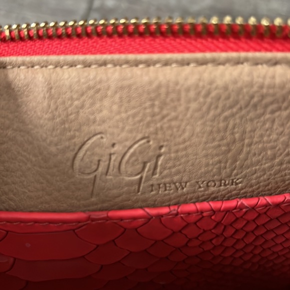 GIGI NEW YORK PYTHON CLUTCH - Picture 6 of 6